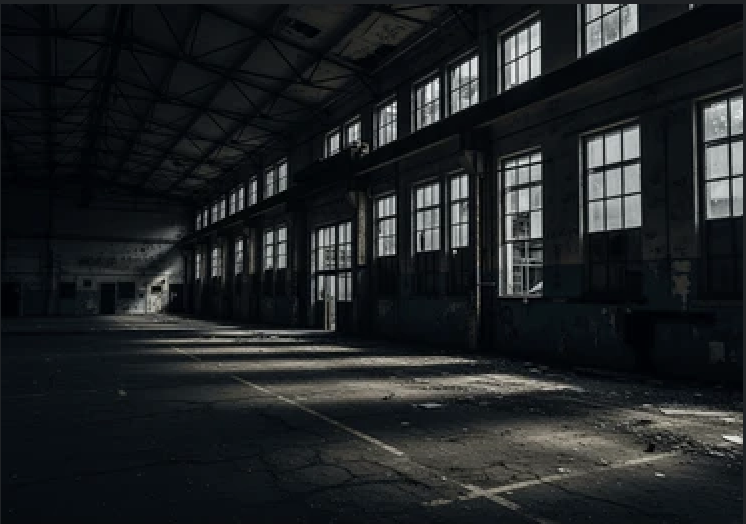 Warehouse scene